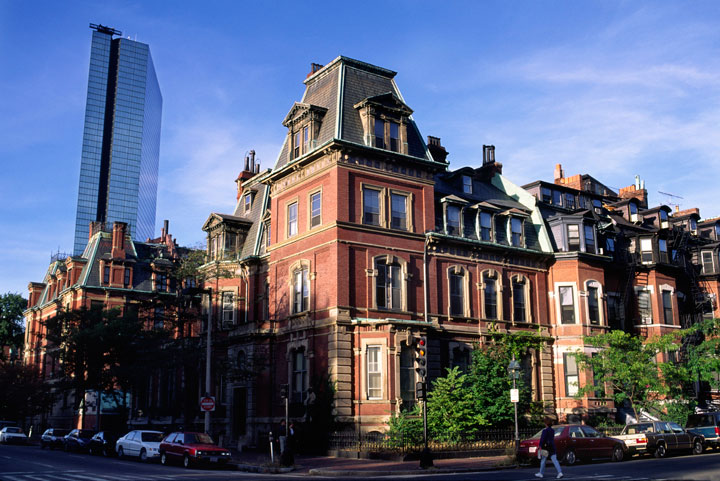 back bay brownstones